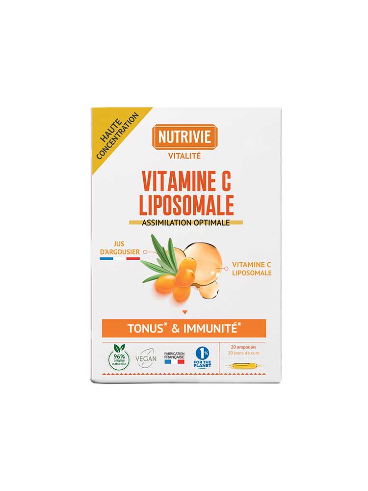 Nutrivie Vitamine C Liposomale 20 Ampoules de 10 ml